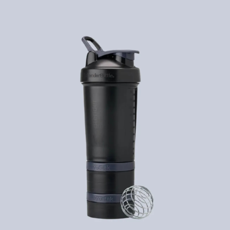 Coqueteleira Blender Bottle ProStak Com Compartimentos Para Suplementos| 650ml | Black Nightshade