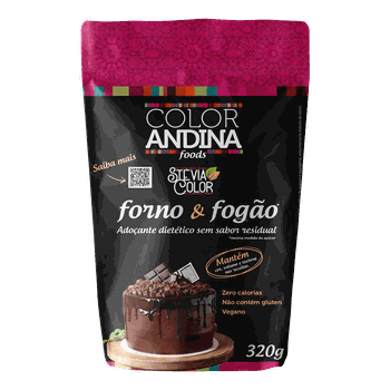 Adoçante Stévia Culinário - Forno E Fogão 320g