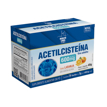 Acetilcisteína 16 sachês