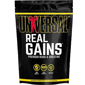 REAL GAINS 3KG CHOCOLATE - UNIVERSAL NUTRITION