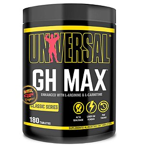 GH MAX - 180 CÁPSULAS UNIVERSAL NUTRITION